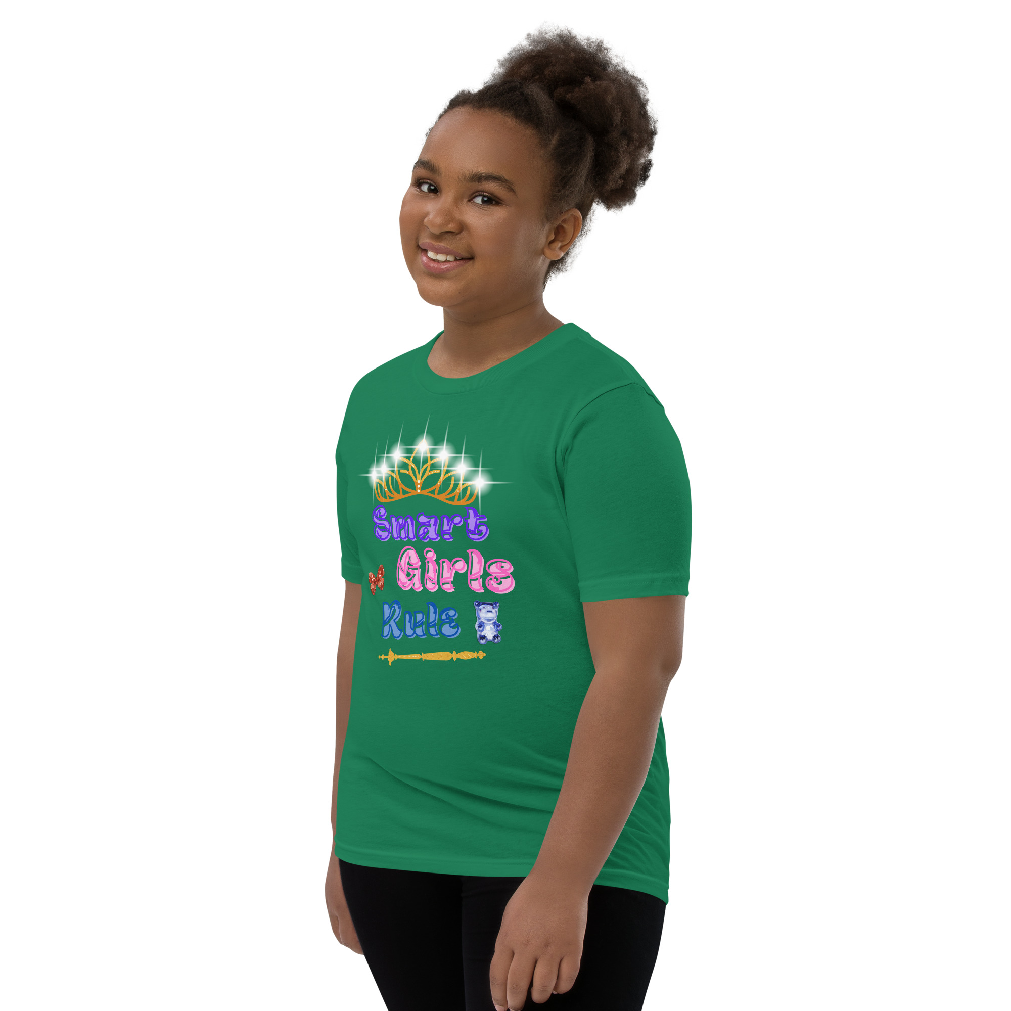 Smart Girls Rule Teen T-Shirt – aujbooksllc