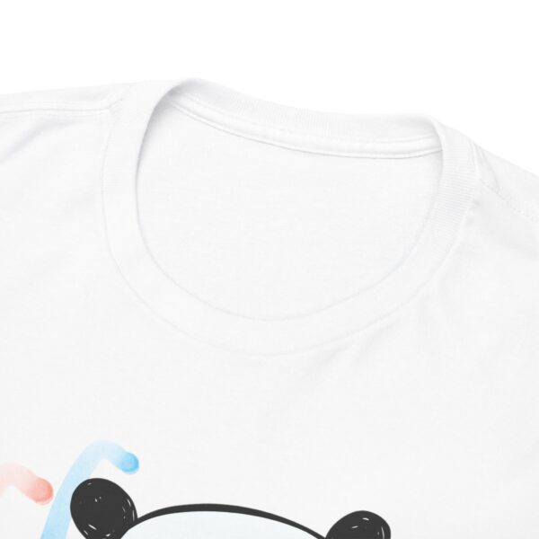 Cute Reading Panda Tee | Gift for Book Lovers, Pajama Top, Casual T-Shirt, Birthday Gift, Fun Animal Shirt - Image 5