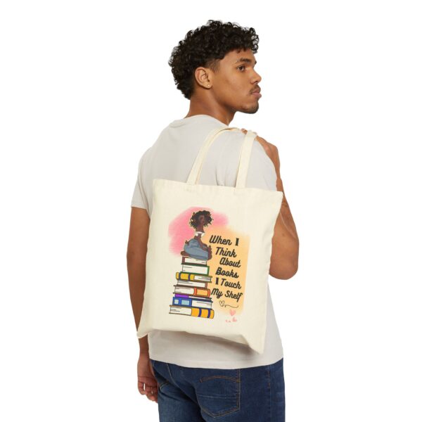 Cotton Canvas Tote Bag - Image 3